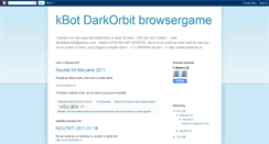 Desktop Screenshot of kbotdarkorbit.blogspot.com