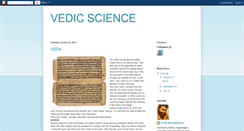 Desktop Screenshot of guru-vedicscience.blogspot.com