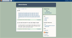 Desktop Screenshot of dianoraioana.blogspot.com