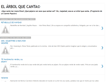 Tablet Screenshot of elarbolquecanta.blogspot.com