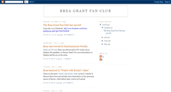 Desktop Screenshot of breagrantfanclub.blogspot.com