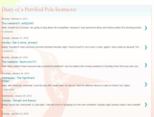 Tablet Screenshot of diaryofapetrifiedpoleinstructor.blogspot.com
