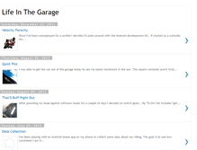 Tablet Screenshot of life-in-the-garage.blogspot.com