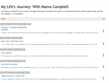 Tablet Screenshot of mamacampbell.blogspot.com