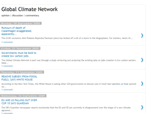 Tablet Screenshot of globalclimatenetwork.blogspot.com