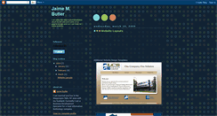 Desktop Screenshot of jmbutlerportfolio.blogspot.com
