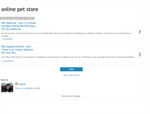 Tablet Screenshot of petshoponline4u.blogspot.com