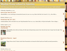 Tablet Screenshot of homeschoolinamerica.blogspot.com