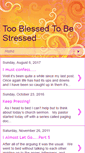 Mobile Screenshot of 2blessed2bestressed.blogspot.com