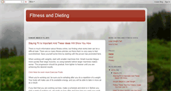Desktop Screenshot of fitness-diets.blogspot.com