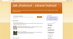 Desktop Screenshot of jakzhubnout.blogspot.com
