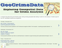 Tablet Screenshot of geocrimedata.blogspot.com
