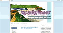 Desktop Screenshot of mykidsplanet.blogspot.com