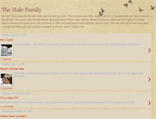 Tablet Screenshot of haleya18.blogspot.com