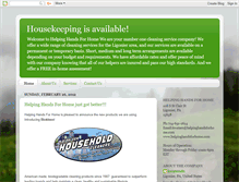 Tablet Screenshot of helpinghandsforhome.blogspot.com