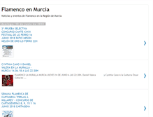 Tablet Screenshot of flamencoenmurcia.blogspot.com