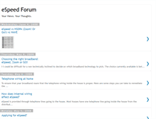 Tablet Screenshot of espeed-forum.blogspot.com