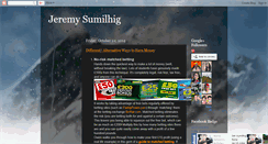 Desktop Screenshot of jeremysumilhig.blogspot.com