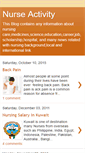 Mobile Screenshot of nursingactivity.blogspot.com
