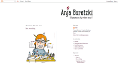 Desktop Screenshot of anjaboretzki.blogspot.com