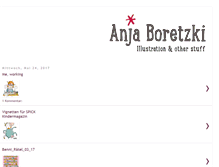 Tablet Screenshot of anjaboretzki.blogspot.com