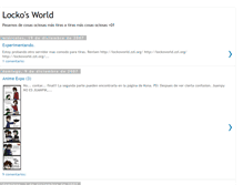 Tablet Screenshot of lockoworld.blogspot.com