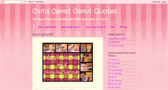 Desktop Screenshot of cccquote.blogspot.com