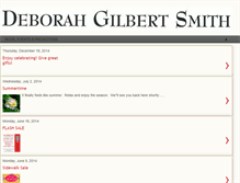 Tablet Screenshot of deborahgilbertsmith.blogspot.com