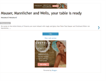 Tablet Screenshot of mausermannlicherandwells.blogspot.com