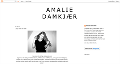 Desktop Screenshot of amaliedj.blogspot.com