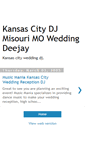 Mobile Screenshot of kansas-city-wedding-dj.blogspot.com