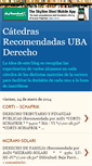 Mobile Screenshot of catedrasubaderecho.blogspot.com