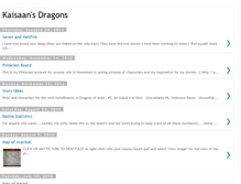 Tablet Screenshot of kaisaandragons.blogspot.com