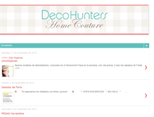 Tablet Screenshot of deco-hunters.blogspot.com