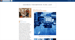 Desktop Screenshot of georgethompsonfineart.blogspot.com