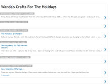 Tablet Screenshot of craftsfortheholidays.blogspot.com