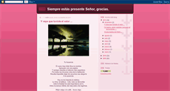 Desktop Screenshot of dejamesentirtupresencia.blogspot.com