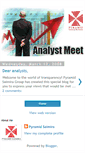 Mobile Screenshot of analystmeet.blogspot.com