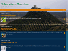 Tablet Screenshot of montellanoatletismo.blogspot.com