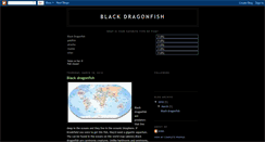 Desktop Screenshot of blackdragonfish.blogspot.com