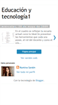 Mobile Screenshot of latecnologiaeducativa1.blogspot.com