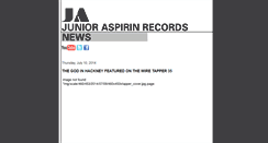 Desktop Screenshot of junior-aspirin-news.blogspot.com