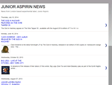 Tablet Screenshot of junior-aspirin-news.blogspot.com