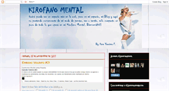 Desktop Screenshot of kirofanomental.blogspot.com