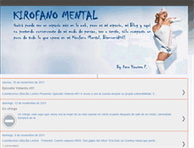 Tablet Screenshot of kirofanomental.blogspot.com