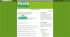 Desktop Screenshot of fams-federacao.blogspot.com