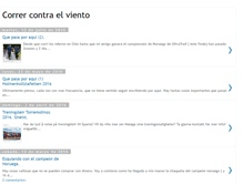Tablet Screenshot of corrercontraelviento.blogspot.com