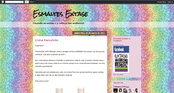 Desktop Screenshot of esmaltesextase.blogspot.com