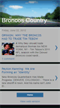 Mobile Screenshot of denverbroncoscountry.blogspot.com