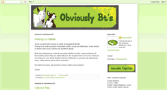 Desktop Screenshot of obviouslybts.blogspot.com